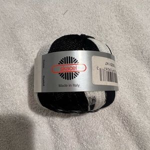 Skacel Solista Yarn - Color 1147: Black & White - Discontinued - New.